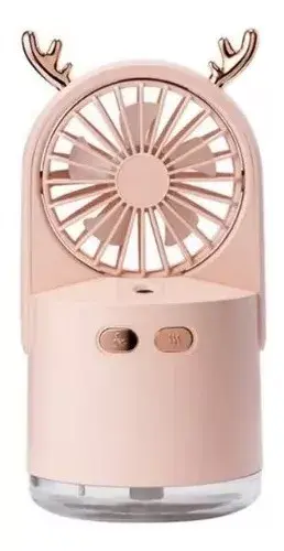 Difusor Humificador Led Portátil Usb Con Ventilador + Esenci