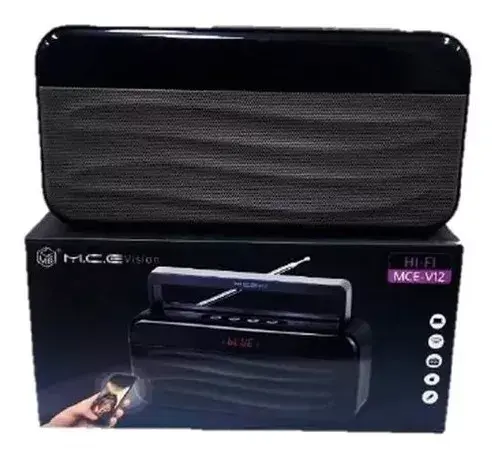 Parlante Bluetooth Dos Micrófonos Multifuncional Led Altavoz Parlante Bluetooth