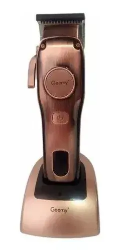 Maquina Peluquera Hombre Geemy Recargable Usb Con Base