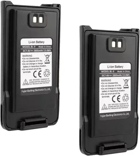 Miniatura: Batería De Repuesto Para Radio Baofeng Original Uv-9r Plus