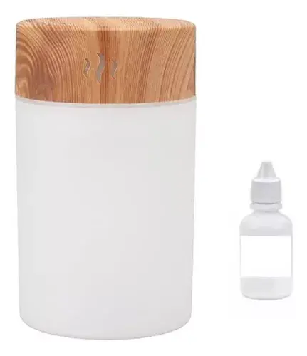 Miniatura: Humidificador Difusor De Aromas Tapa Madera + Esencia