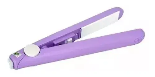 Mini Plancha Para Cabello Viajera Portátil Liviana Colores