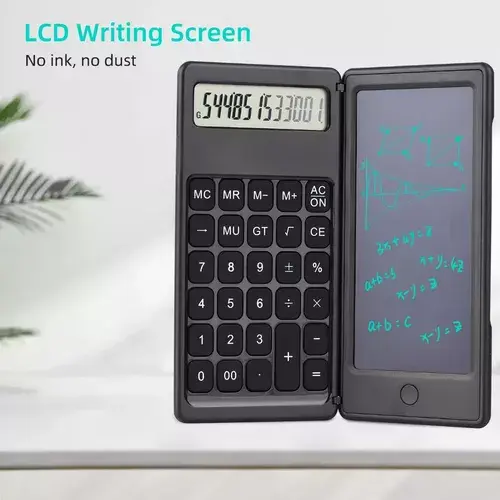 Miniatura: Calculadora Lcd 12 Digitos Tableta Escritura Notas Dibujo