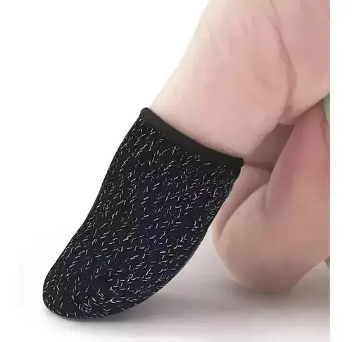 Miniatura: Protectores Dedo Pulgar Evitando Sudor Al Jugar Mucho Tiempo