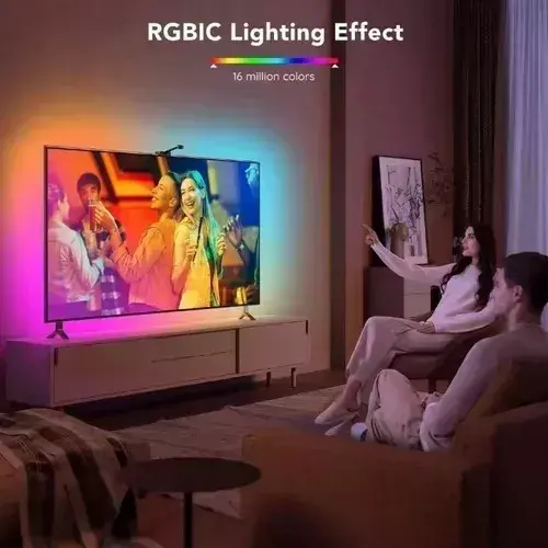Miniatura: Tira Cinta Luz Led Rgb Inmersiva Inteligente Para Tv Cámara