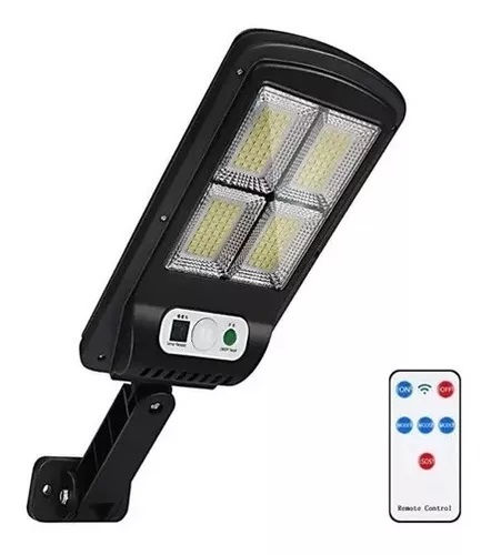Miniatura: Lámpara Solar Aire Libre Con Sensor 30 Watts + Control