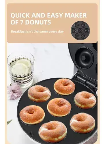 Máquina Mini Donas Rosquillas 7 Donas Mini Postres