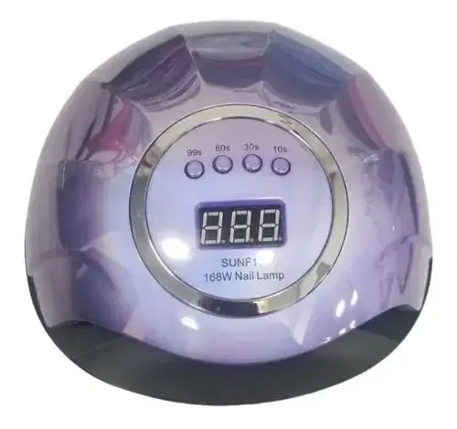 Lampara Led-uv Uñas Profesional Secado Rápido 168 Watts F13