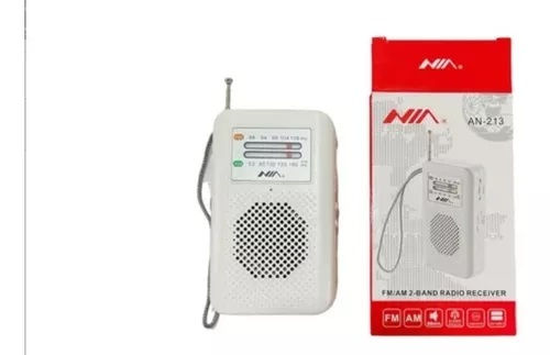 Radio Digital Nia An-213 Am/fm De Mano Compacto