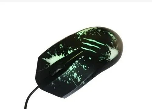 Mouse Gamer Alambrico Usb Weibo Wb1670 3200dpi 4 Botones Led