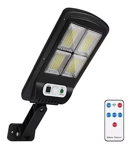 Miniatura: Lámpara Solar Aire Libre Con Sensor 30 Watts + Control
