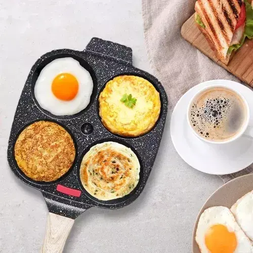 Sarten Multiusos 4 espacios para Hotcaked huevos Cocina