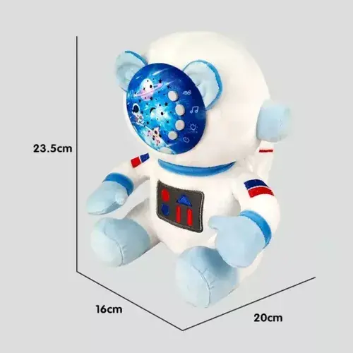 Miniatura: Peluche Astronauta Proyector De Estrellas Luminoso Niños
