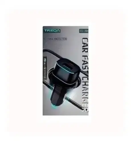 Cargador Carro Usb 3.0 Y Tipo C -adaptador Carga Rápida Dual