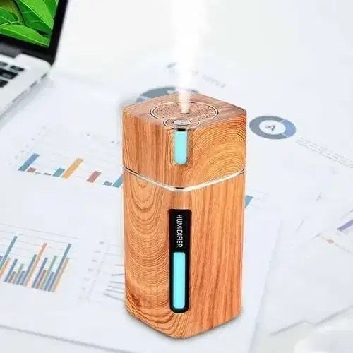 Difusor Humidificador L1 Ultrasonico Luz Led + Esencia
