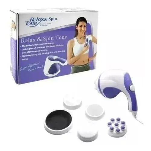 Miniatura: Masajeador Eléctrico Corporal 5 En 1 Relax & Spin Tone