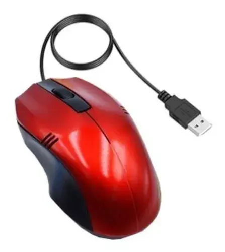Miniatura: Mouse Óptico Ergonómico Jx-317 Gamer Usb Con Cable Alámbrico