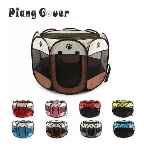 Miniatura: Corral Portátil Plegable Para Perro Y Gato Jaula