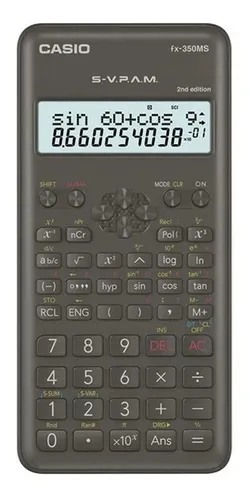 Calculadora Científica Casio Fx-350ms 240 Funciones Original