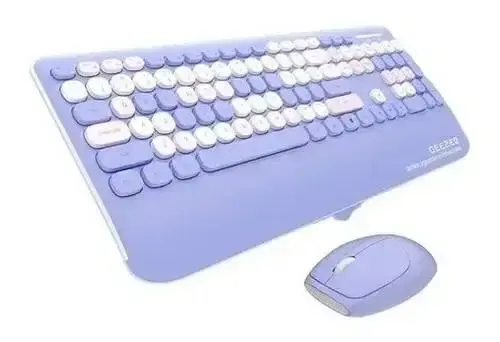 Combo Geezer G100- Mofii Teclado + Mouse De Colores
