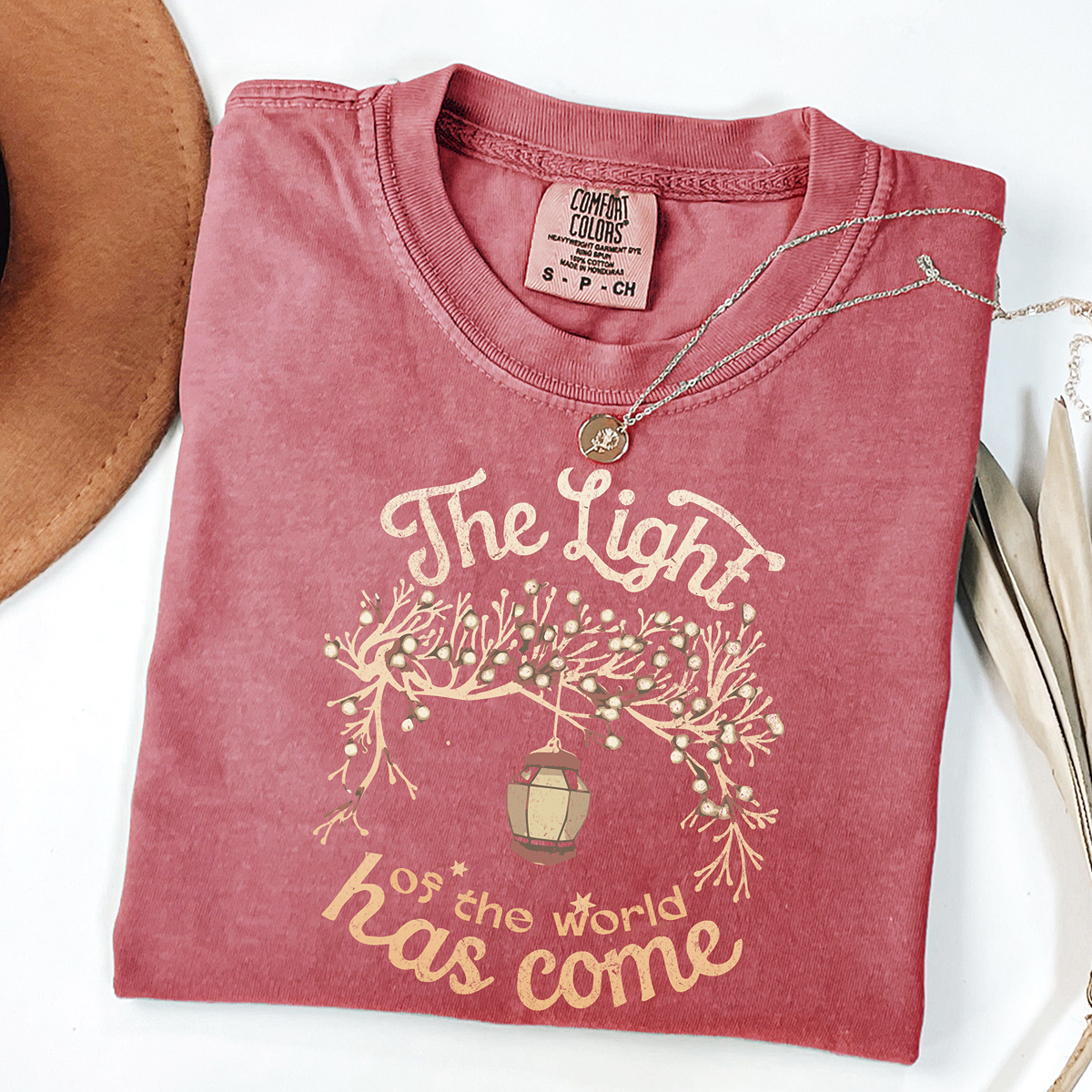 LIGHT OF THE WORLD COMFORT COLOR TEE