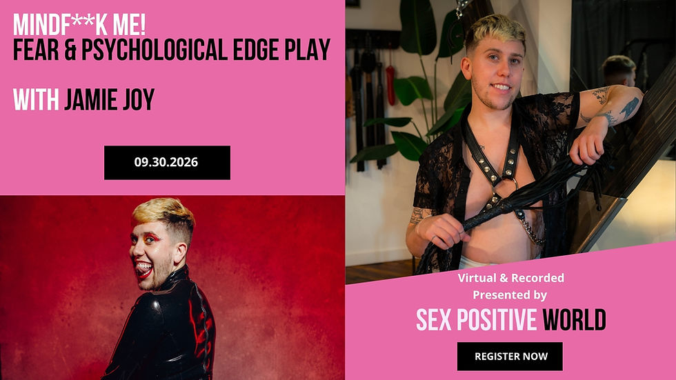 Mindf**k Me! - Fear & Psychological Edge Play w/ Jamie Joy