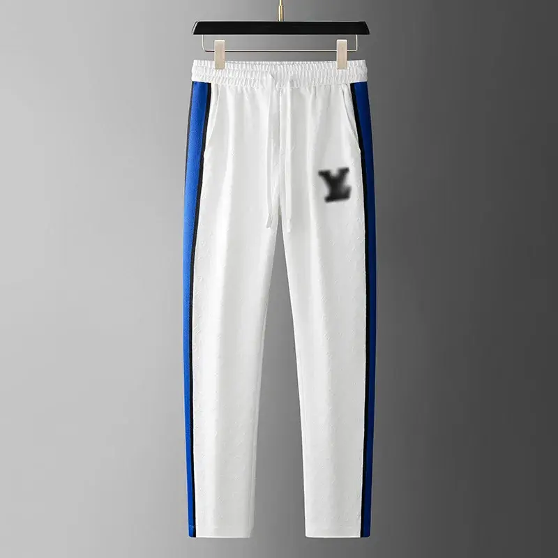 A jogger sweatpants on a hanger