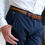 Thumbnail: Spring Summer Blue Cotton Chino Trousers