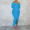 Thumbnail: Off-Shoulder Ruffle Maxi Dress | Elegant Long Sleeve Cardigan Dress