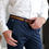 Thumbnail: Spring Summer Blue Cotton Chino Trousers