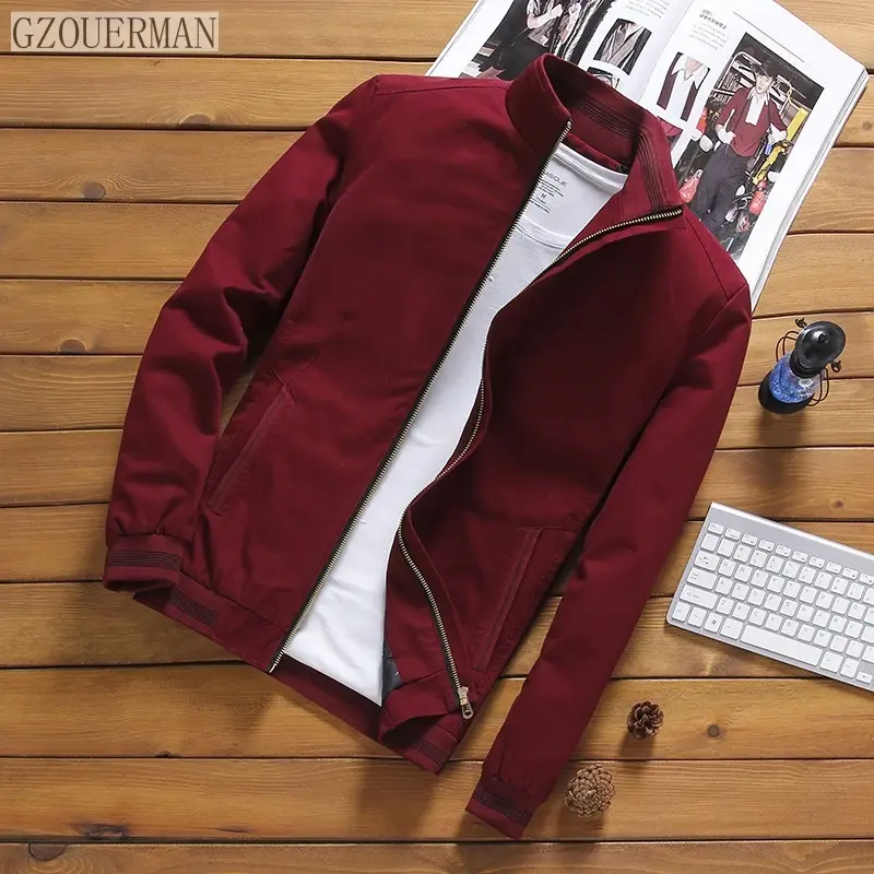 Thumbnail: Coat Cotton Casual Men Jacket