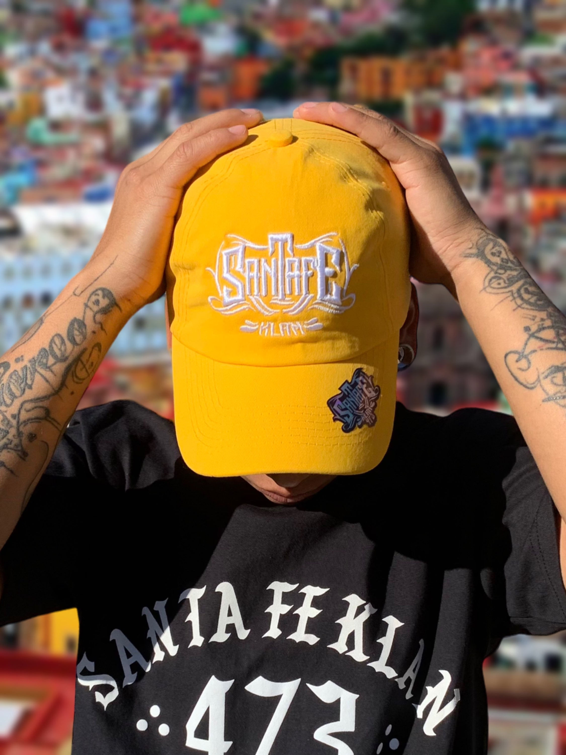 GORRA CURVA SFK AMARILLO