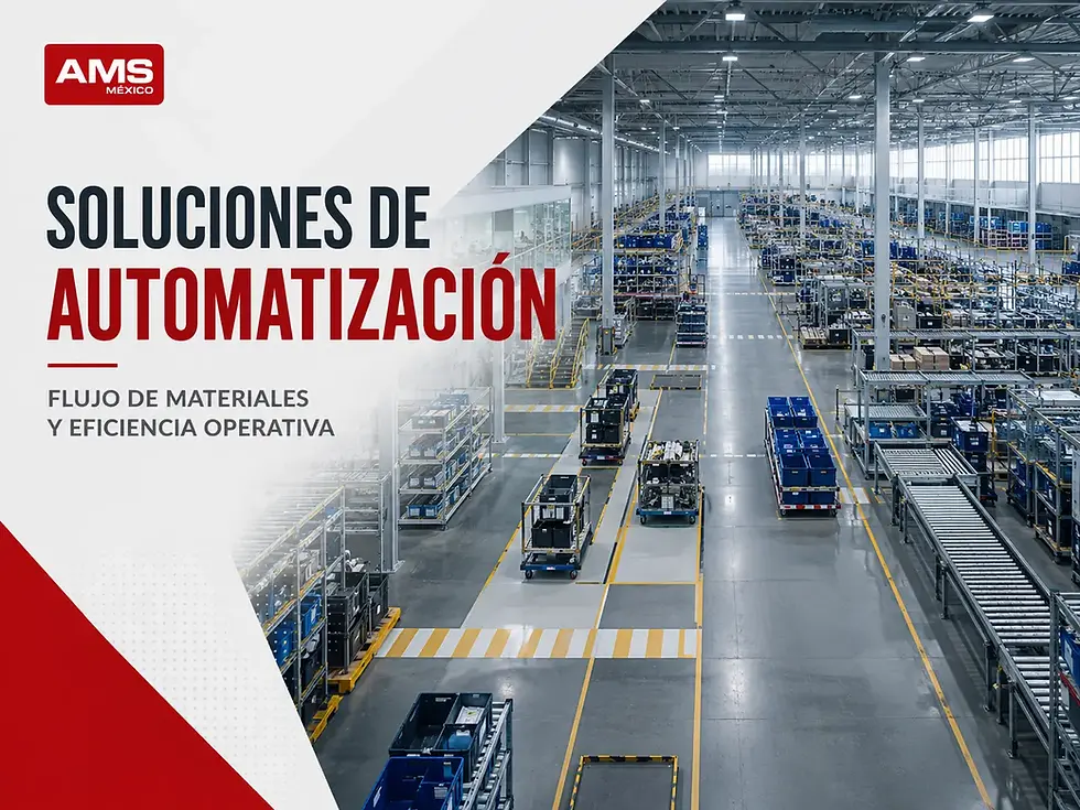 Soluciones de automatización industrial AMS México