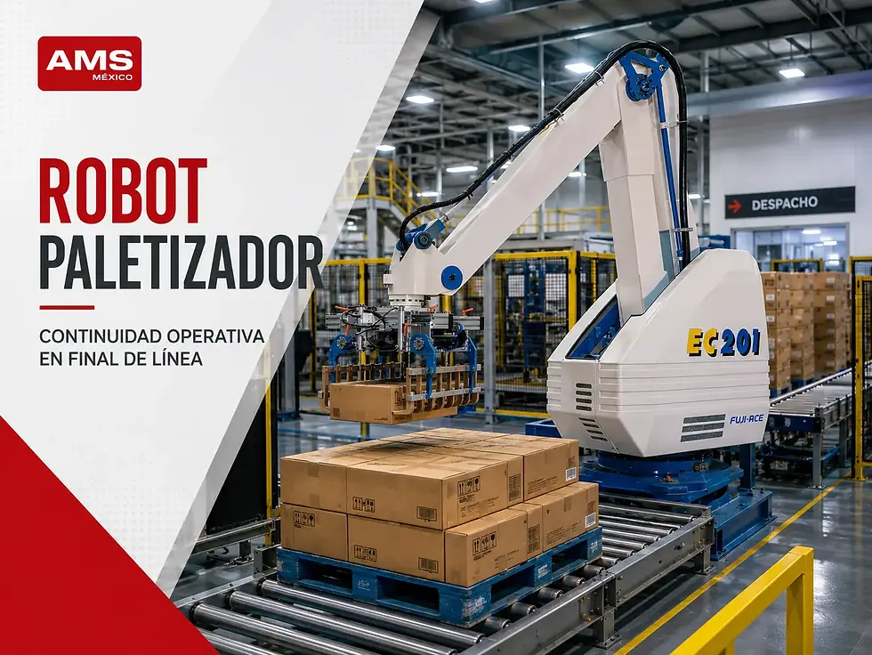 Robot paletizador industrial