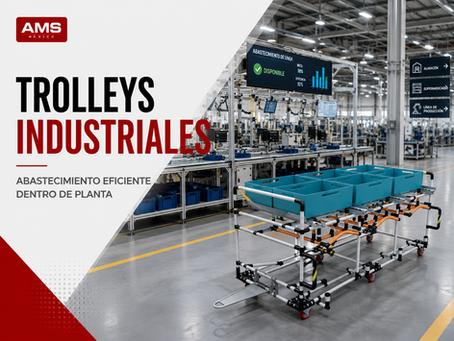 Trolleys industrial: optimiza el abastecimiento y el movimiento de materiales dentro de planta