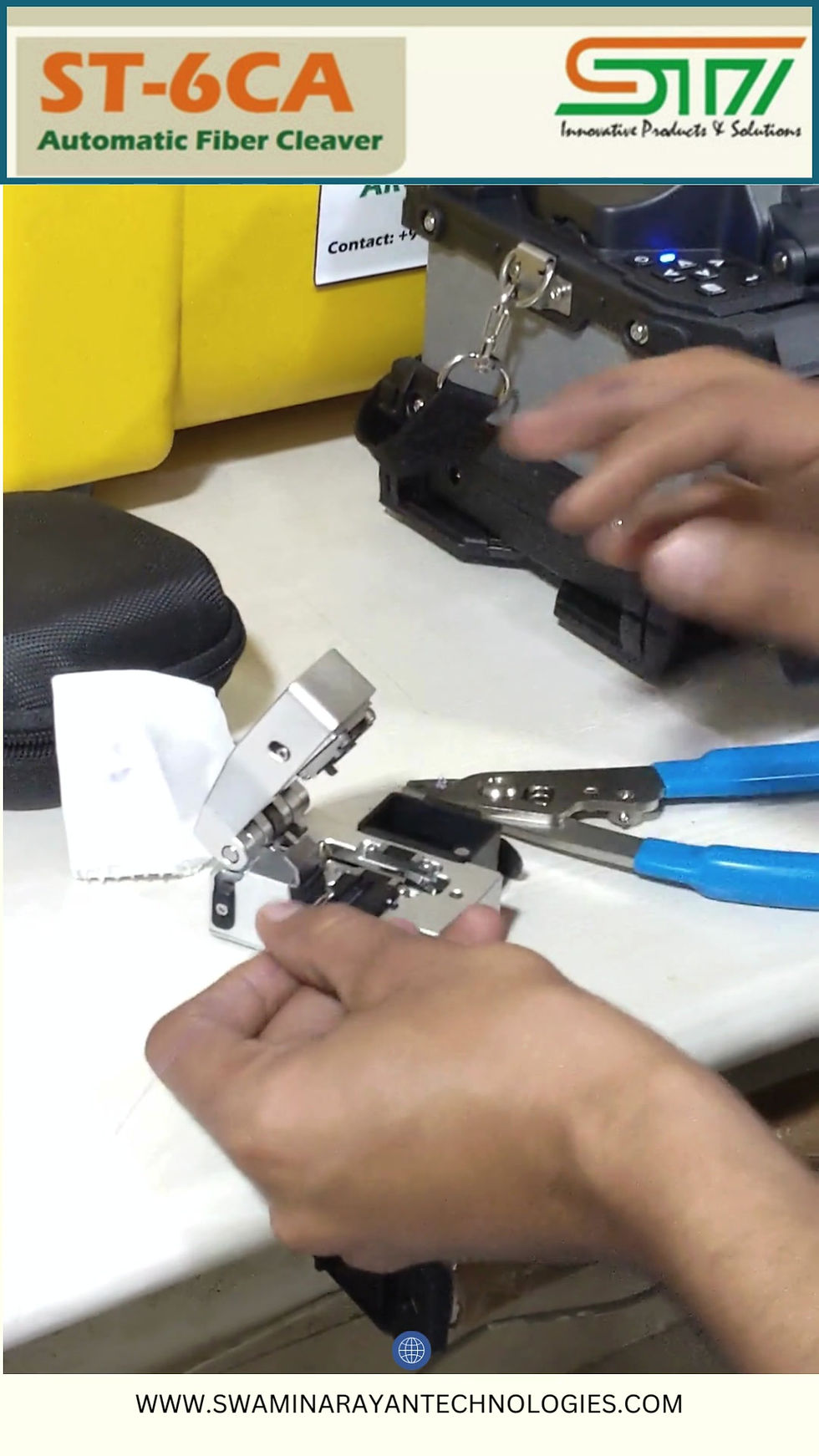 Thumbnail: ST-6CA Automatic Optical Fiber Cleaver