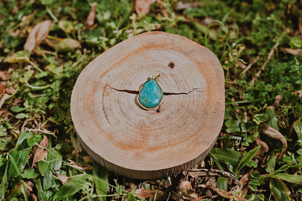 Amazonite Pendant 2 (no chain)