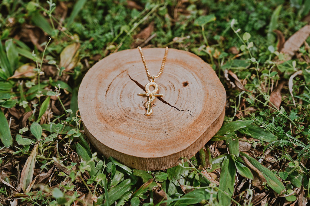 Ankh 22ct gold plated Pendant