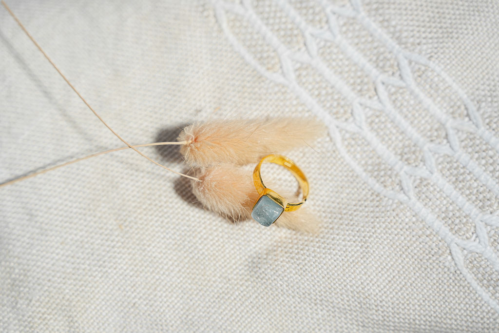 Aquamarine Ring 1 - Size O