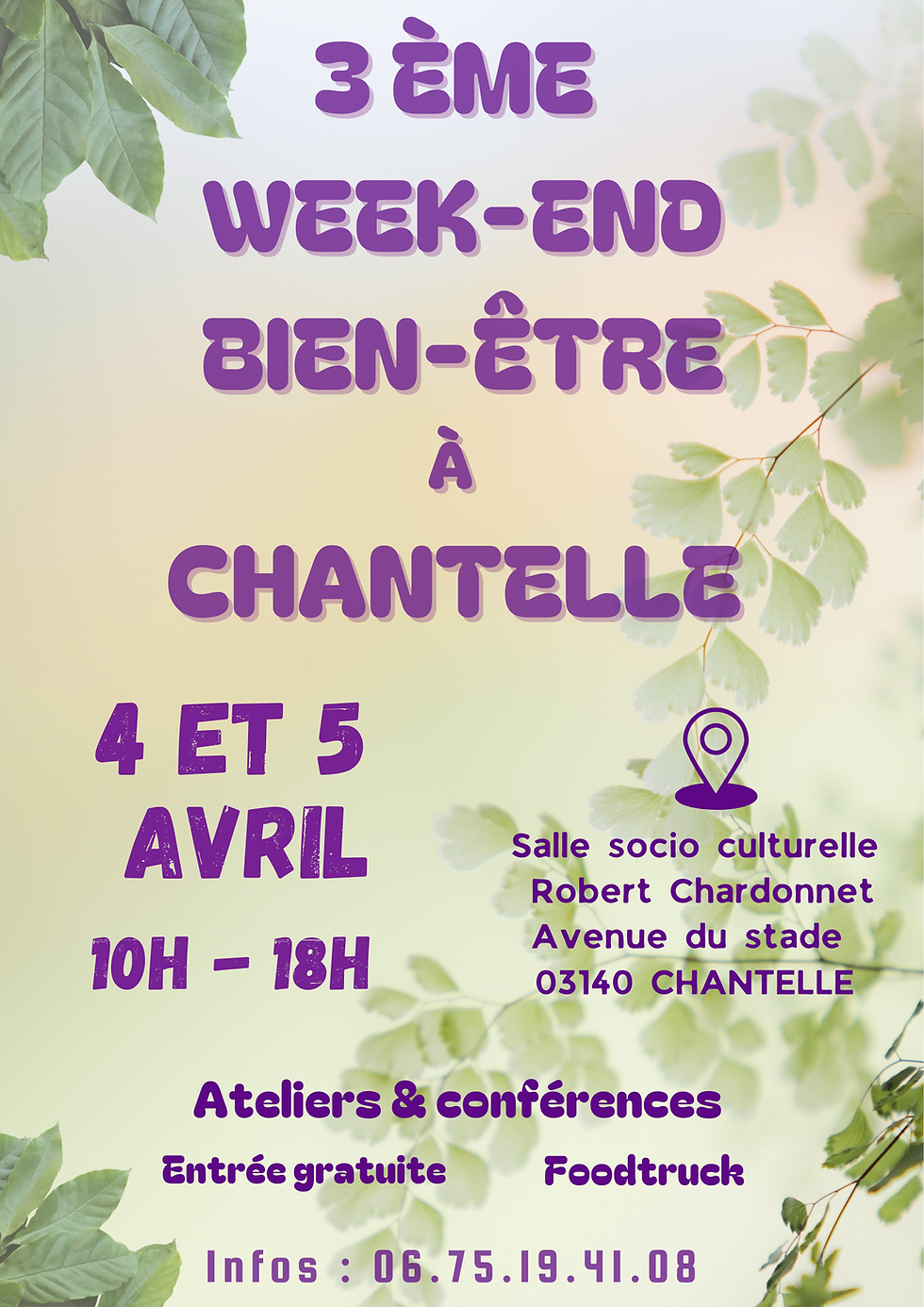 3ᵉ Week‑end Bien‑Être à Chantelle