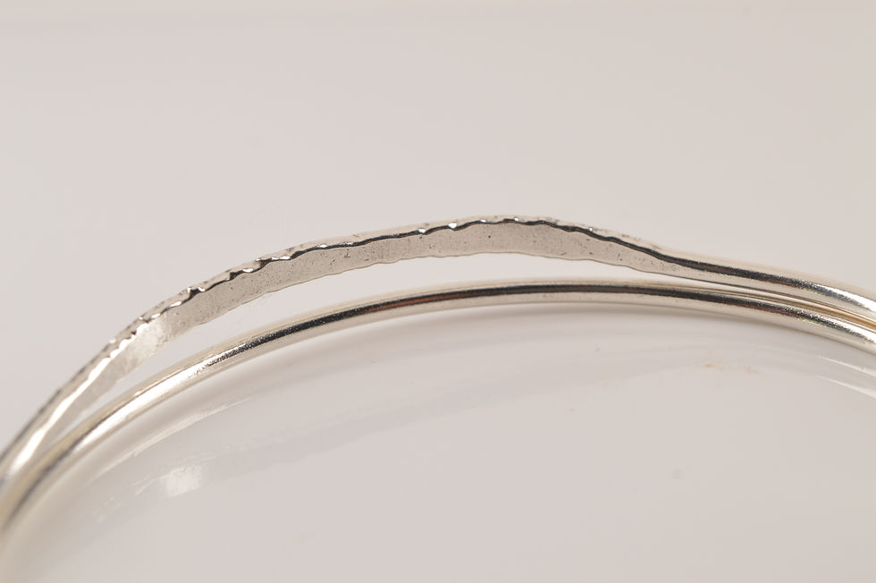 Thumbnail: Double silver cuff