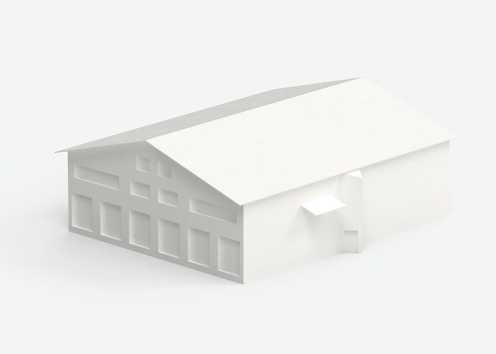 3D Grafik des Bürogebäudes