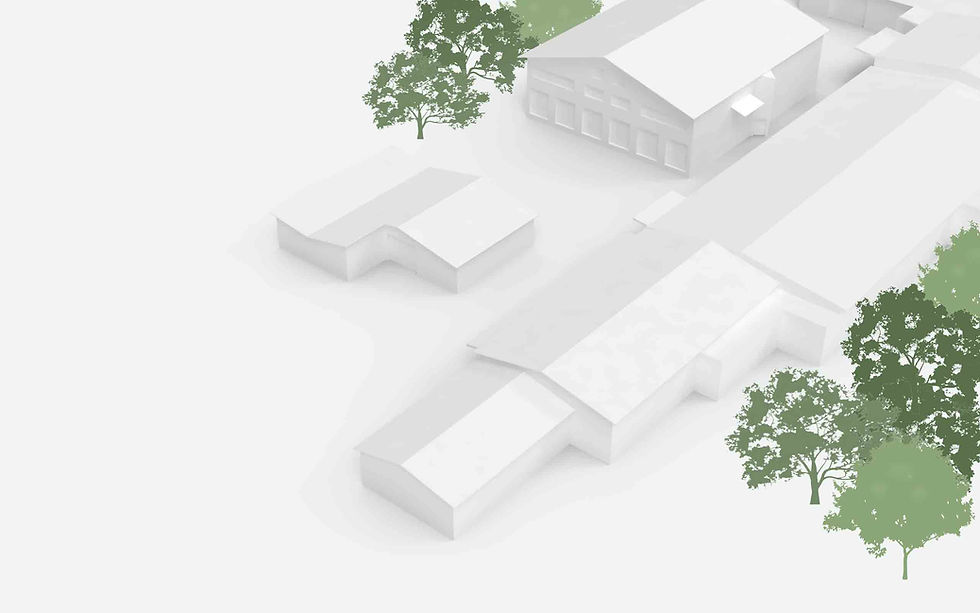 3D Grafik des Gewerbeparks