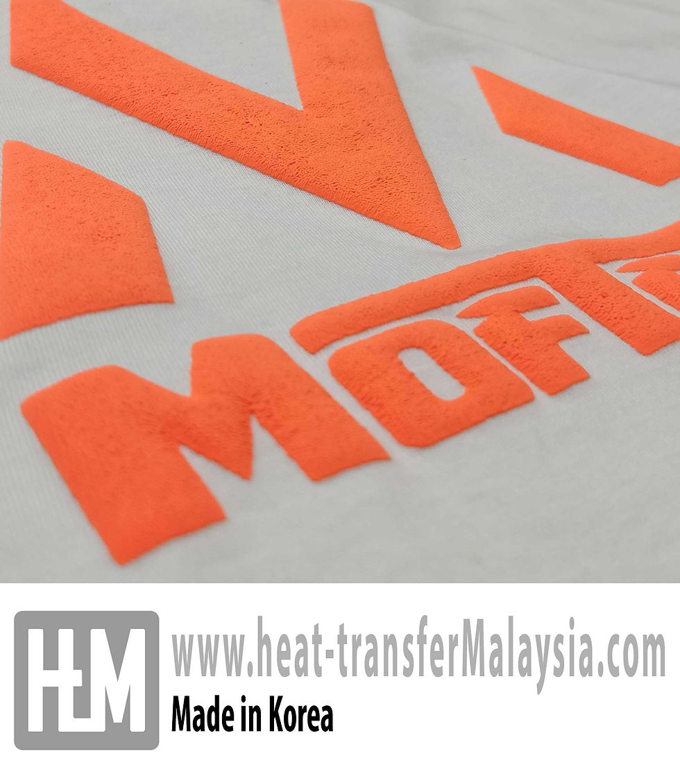 Thumbnail: Korea PU PUFF Heat Transfer Vinyl (Easy Weed & Peel) / Heat Press Vinyl