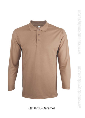 POLO SHIRT Quick Dry (Long Sleeve) OREN QD 67 Series (Unisex