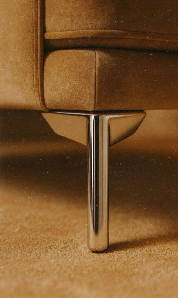Thumbnail: Sofa with a Steel Furniture Leg