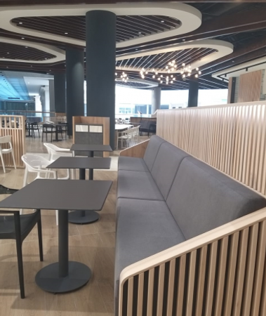 Table bases for Shopping Malls