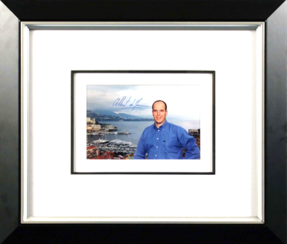 Albert II, Prince of Monaco Signed Picture