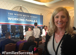 Denise Iacona Stern, CEO of Let Mommy Sleep Franchising at the White House