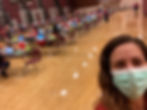 RN Kat administering COVID vaccines in Virginia